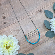 Kat Necklace - Turquoise