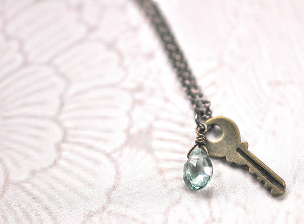 Tiny Key BFF Necklace (Sold Singly) – Enchanted Leaves