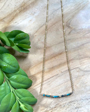 I Love You - Morse Code Necklace